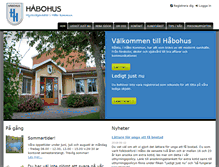 Tablet Screenshot of habohus.se